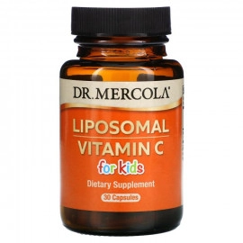 Dr. Mercola, Liposomal Vitamin C for Kids, 30 шт.,  липосомальный витамин C для детей, 30 капсул