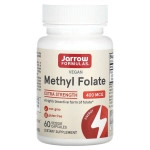 Jarrow Formulas, Methyl Folate, Метил фолат, 400 мкг, 60 капсул