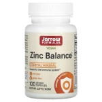 Jarrow Formulas Zinc Balance (Цинк баланс), капсулы по 185мг, 100 капсул