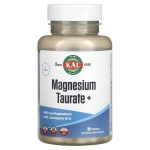 KAL, Magnesium TAURATE +,  таурат магния плюс, 400 мг, 90 таблеток